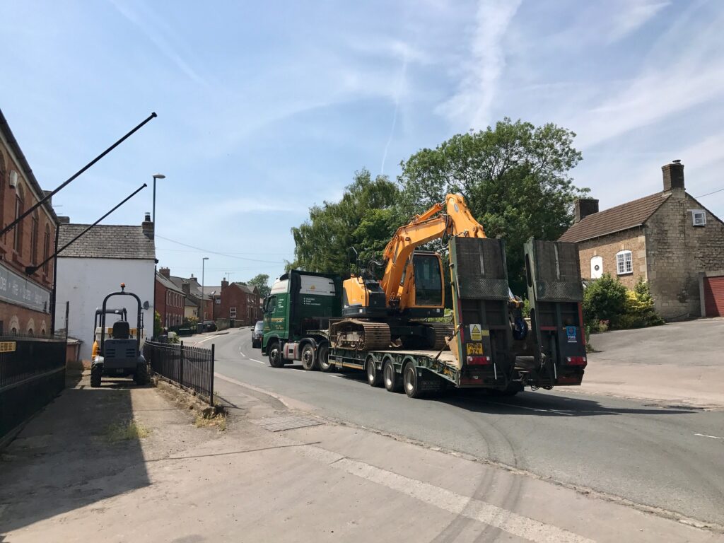 hyundai excavator gloucestershire