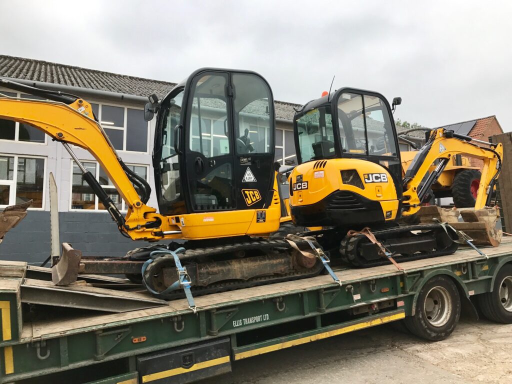 plant sales iceland two jcb excavators sold for export