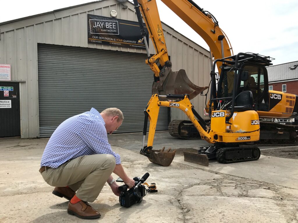 jcb excavator range at jay bee plant sales