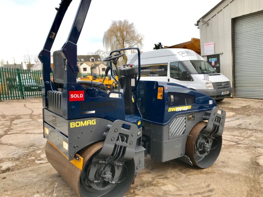 bomag bw120 roller for fenton plant hire