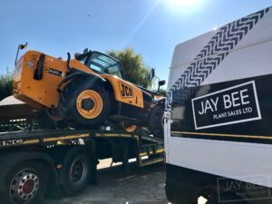 jcb 535-125 telehandler loaded up at jay bee plant sales